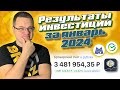 Дзен инвестиции - итоги января 2024