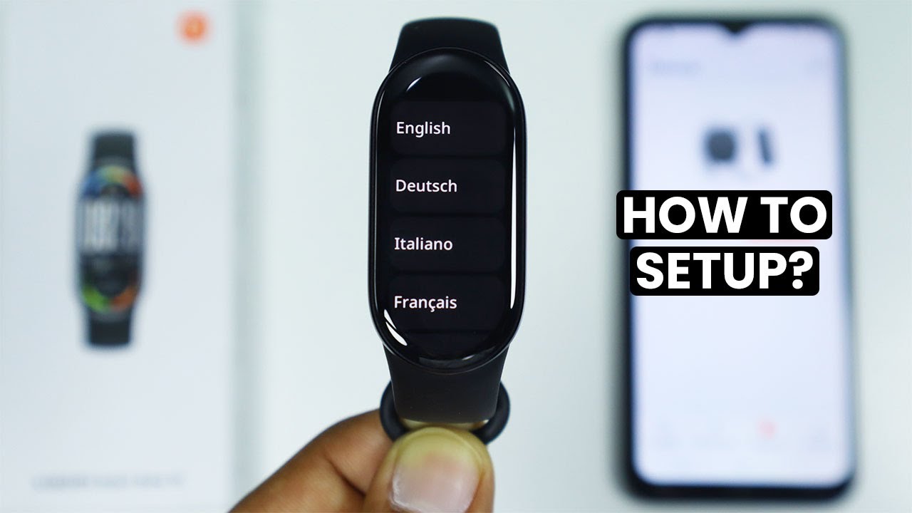 How to Set Up Xiaomi Smart Band 10 - Initial Setup - YouTube
