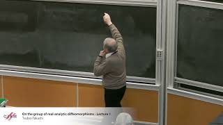 Tsuboi Takashi: On the group of real-analytic diffeomorphisms - Lecture 1