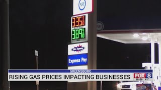 Rising gas prices in Greensboro impacting businesses