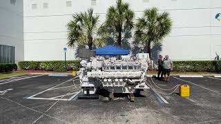 MTU 12 V 396 TE84, 2011hp @ 1900rpm.