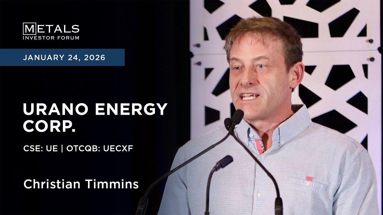 Christian Timmins of Urano Energy presents at Metals Investor Forum in Vancouver | January 2026