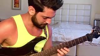 Strings Skip Guitar Lick Over Epic Djent Cm Backing Track