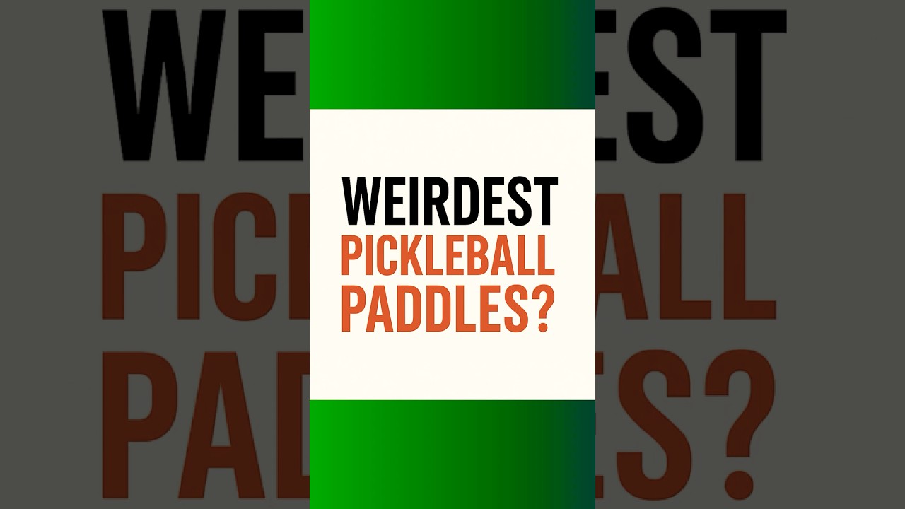 You Won’t Believe These Pickleball Paddle Designs Exist 💀😂 