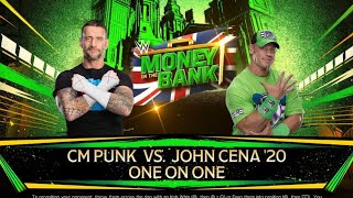 WWE 2K24 DLC CM Punk vs John Cena Money in the Bank