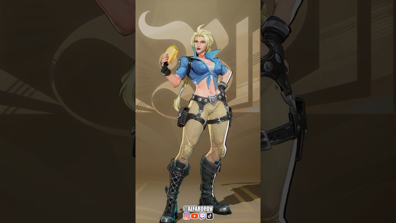 Elsa Bloodstone's Young Blood costume in Marvel Rivals! 