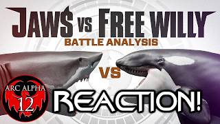 REACTION: Jaws vs Free Willy | Great White vs ORCA | BATTLE FACEOFF