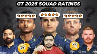 GT Squad Rating IPL 2026 🔥 | Strongest Playing 11   Full Analysis | Gujarat Titans