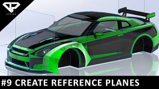 Learning Solidworks #9 : Creating Reference Planes in Solidworks | 3D part Design | CAD | DP DESIGN