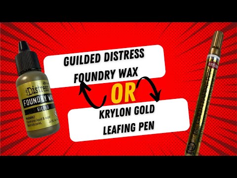 Krylon Leafing Pens -review and demo 