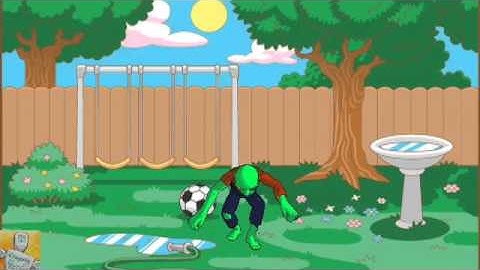 Break dancing zombie