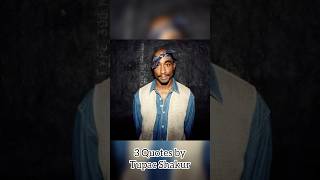 Iconic Lines: 2Pac Shakur’s Top 3 Quotes That Resonate Today #motivationalquotes #fact #quote