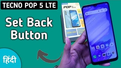 Tecno Pop 5 LTE back button kaise lagaye, how to set three button navigation in tecno, change naviga