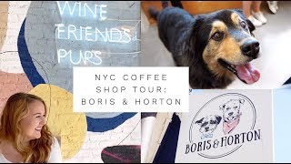 NYC Coffee Shop Tour: Boris & Horton Dog Cafe | Shelly Coco