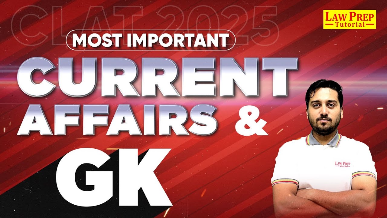 CLAT 2025 : Most Important GK & Current Affairs | October Month | By ...