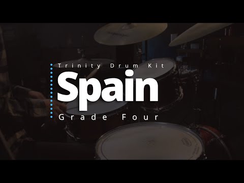 Spain - Grade 4 Trinity Drum Kit 2020-2023