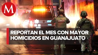 En Guanajuato, mataron en promedio a 10 personas por día durante mayo