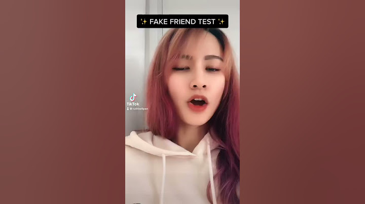 Fake Friend Test (Tiktok trend) #shorts