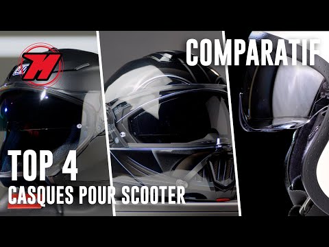 TOP 4 Meilleurs casques moto pour Scooter et Maxi-Scooter