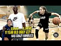 11 Year Old Jiggy Izzy Has CRAZY Handles & Gets KOBE'S Seal of Approval!! Day In The Life