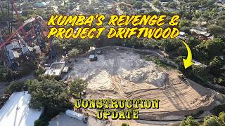Busch Gardens Tampa Bay Project Driftwood / Kumba's Revenge Construction Update 9.25.26