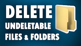 [SOLVED] How To Delete troublesome Files or Folders That Wont Delete In Windows 7, 8 & 8.1