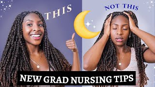 NEW GRAD NURSE SURVIVAL GUIDE | How to Thrive While Working Nights!!