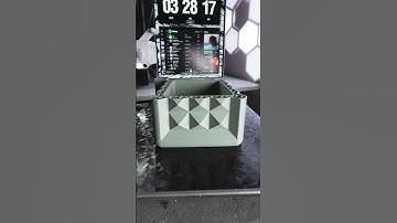 3D PRINTED PLANTER TIMELAPSE #3dprinting #3dprint #timelapse #desksetup