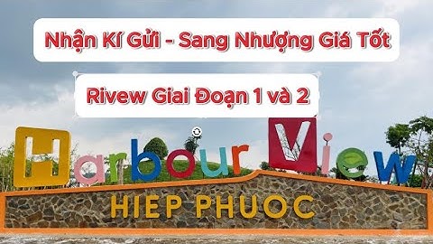 Hiệp Phước Harbour View || Đất Nền Sổ Đỏ Giá Rẽ Bèo Cách Phú Mỹ Hưng 19km. Rivew Tiến Độ Giai Đoạn 2