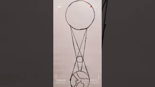 How To Draw A Solar Eclipse Diagram🌞