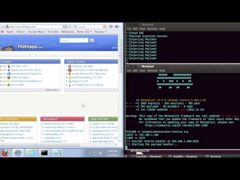 Payload Injection - Download Injector BT5