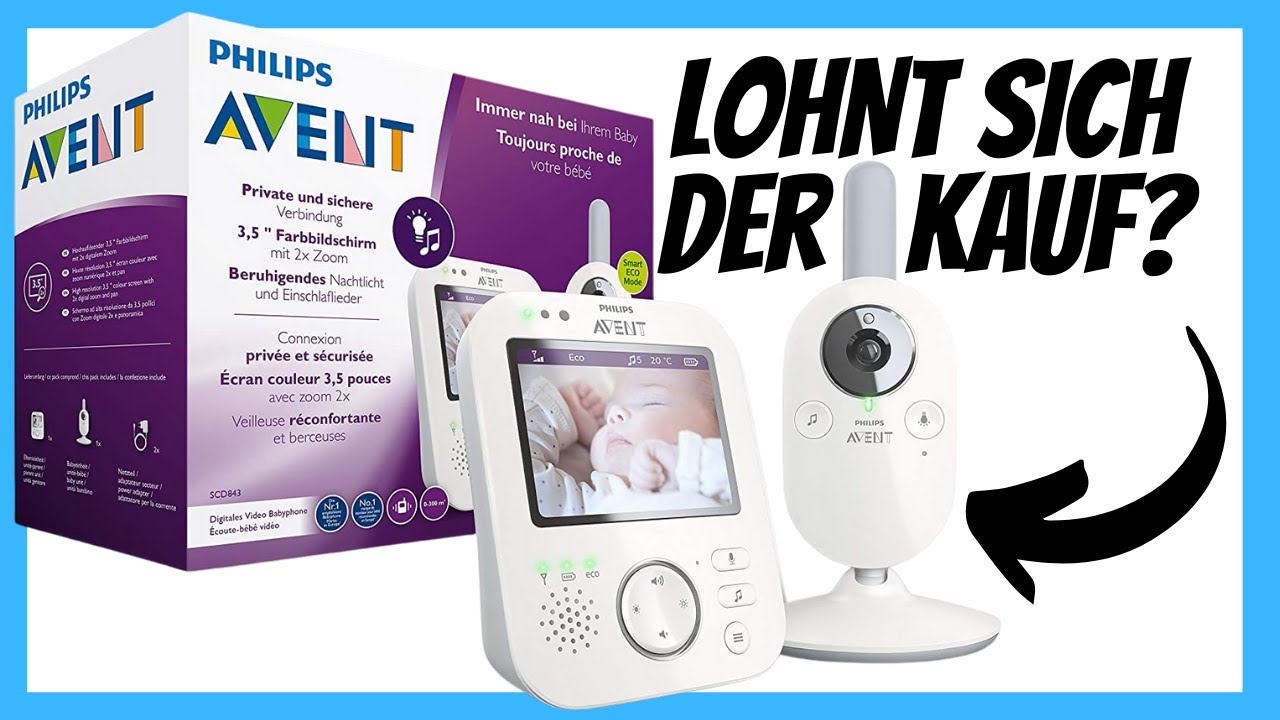 Philips Avent Babyphone Kamera Funktioniert Nur Mit Kabel 🏆 Philips Avent Babyphone mit Kamera Beliebtes Babyphone im Test - YouTube