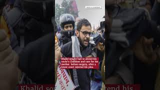 Delhi riots 2020 case: Umar Khalid gets three-day interim bail