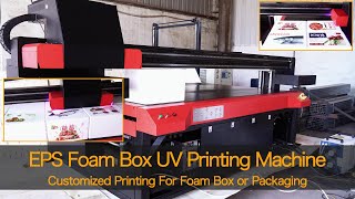 EPS Foam Box UV Printing Machine, Foam Packaging Printing Machine, Foam Pattern Printing Machine