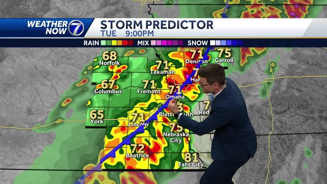 Strong to severe storms possible Tuesday afternoon, evening - YouTube