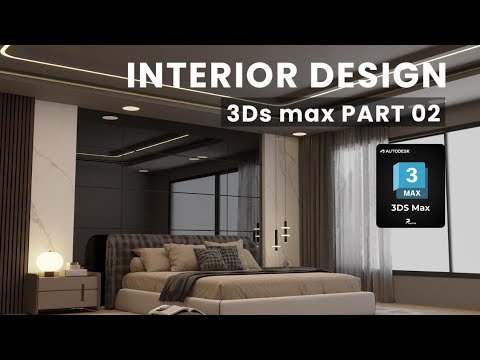 3ds max tutorial | 3ds max modeling tutorial | 3ds max interior design ...
