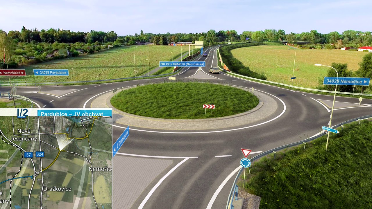 ŘSD ČR - Silnice I/2 Pardubice - jihovýchodní obchvat