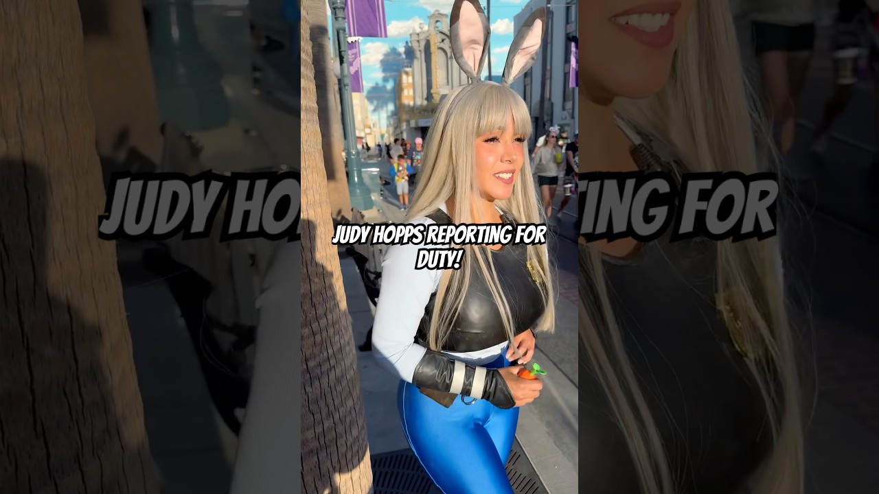 Officer Judy Hopps reporting for duty ! @ #fyp #foryou #judyhopps #cosplay #viral #ootd