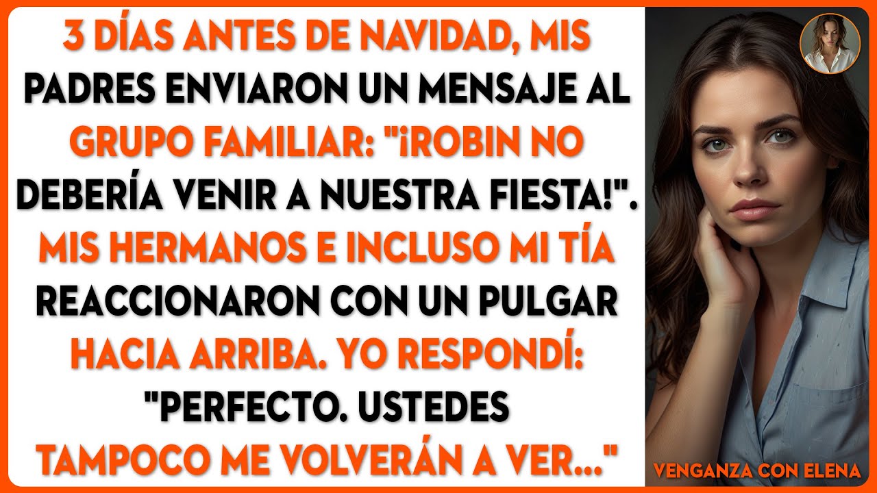 3 días antes de navidad, mis padres escribieron: 