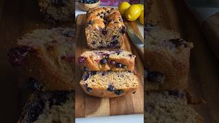 Try some healthy summer baking with this Lemon Blueberry Bread #shorts