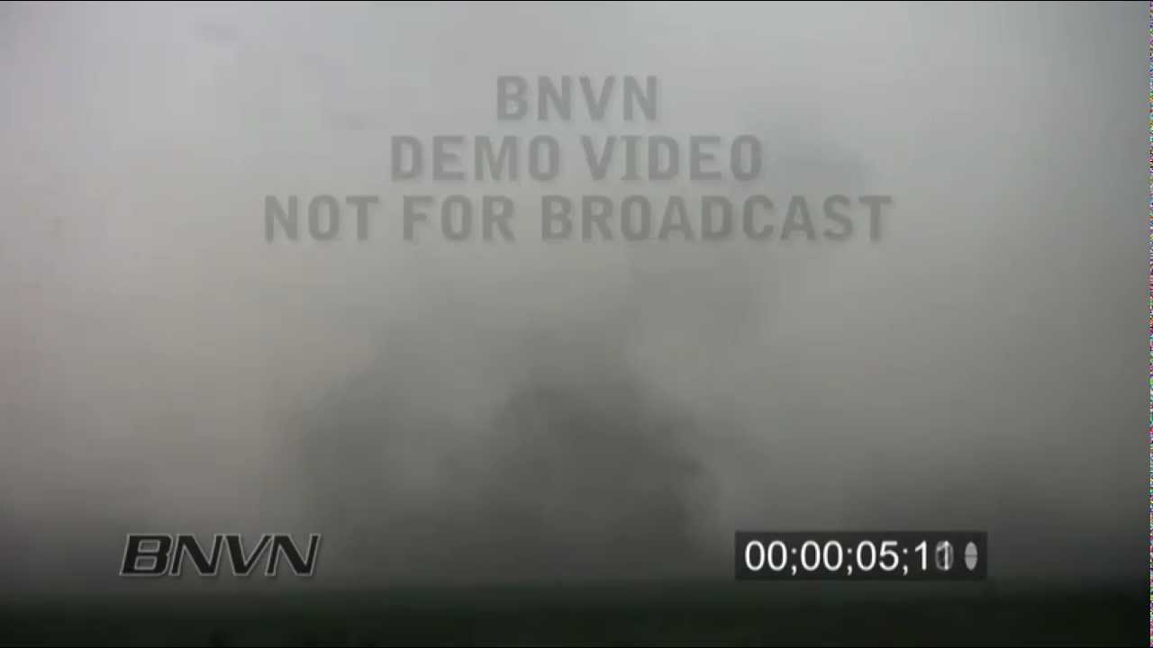 7/2/2010 Brandon, NE Gustnado stock video