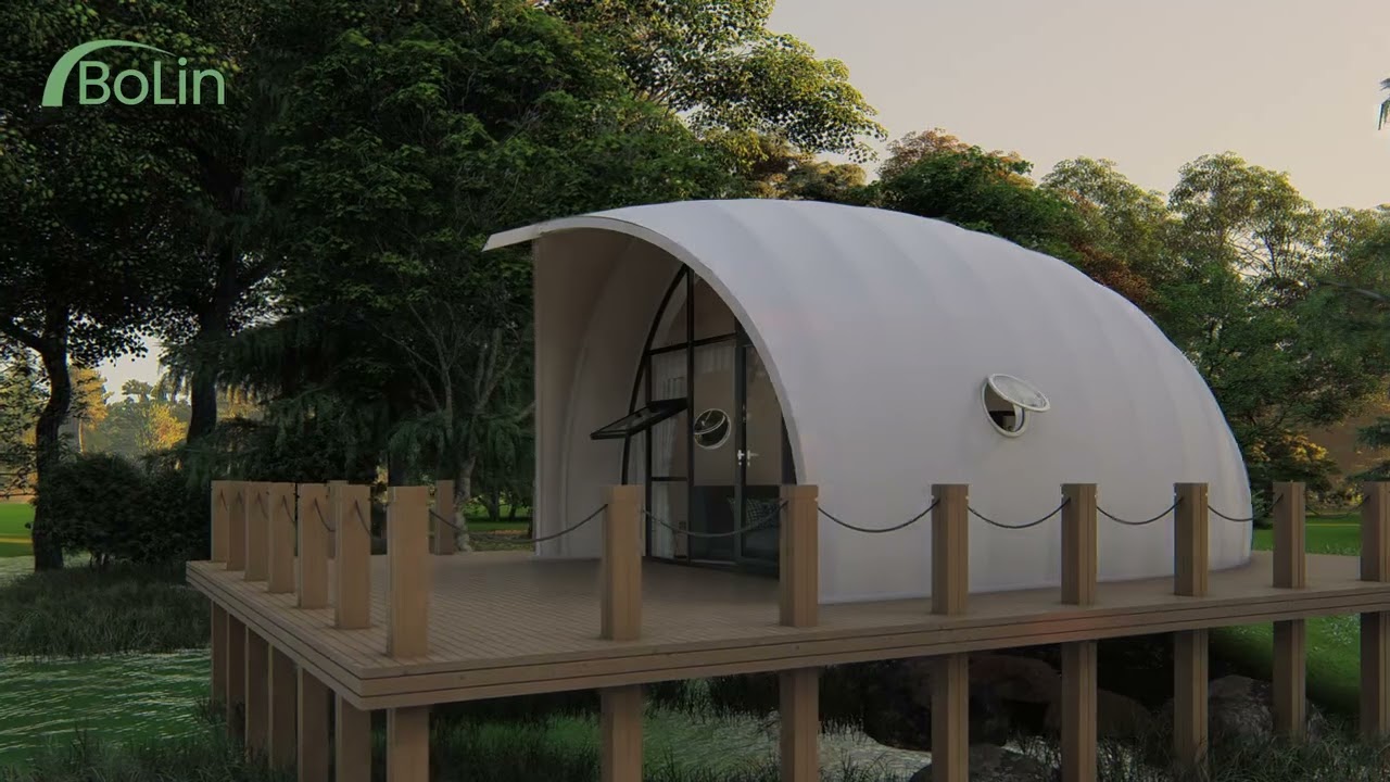 Luxury Outdoor Shell Tent #shell #airbnb #shapetent