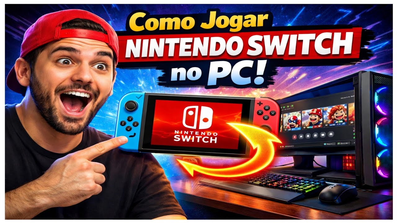 Como jogar Nintendo Switch no PC - Passo a passo 