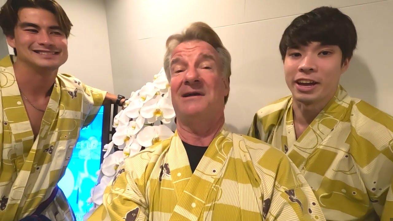 Japan Hotel Buffet Dinner w/my Sons - Eric Meal Time #907