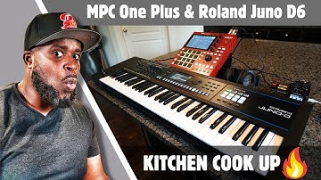 Kitchen Cookup: Made a Crazy Beat with MPC One Plus & Roland Juno D6 🔥