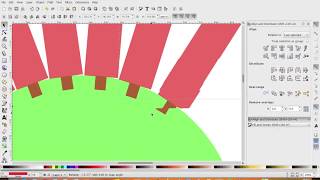 How to make a treasure chest lid on Inkscape for laser cutting.