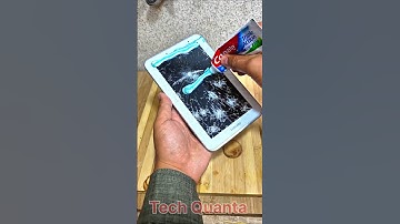 Toothpaste Fixed My Broken Tablet Screen?! 😱 | Viral Colgate Hack Tested | Real or Fake?