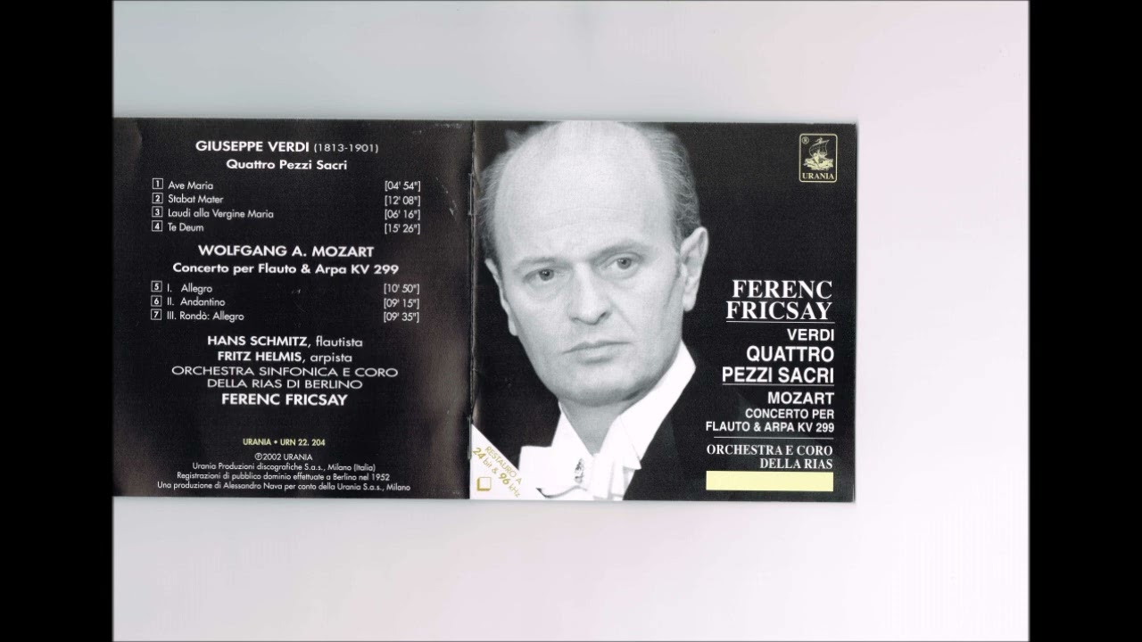 Verdi - Quattro pezzi sacri Fricsay RIAS - YouTube