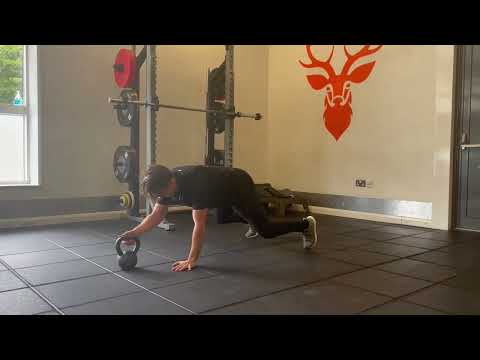 Kettlebell Bear Crawl