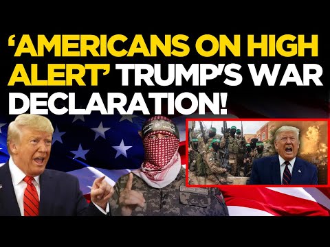 Trump Speech LIVE | Trump Declares War | National Emergency | Hamas | Gaza | US News LIVE |